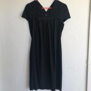 Zero + Maria Cornejo Sz 4 Black Silk Dress